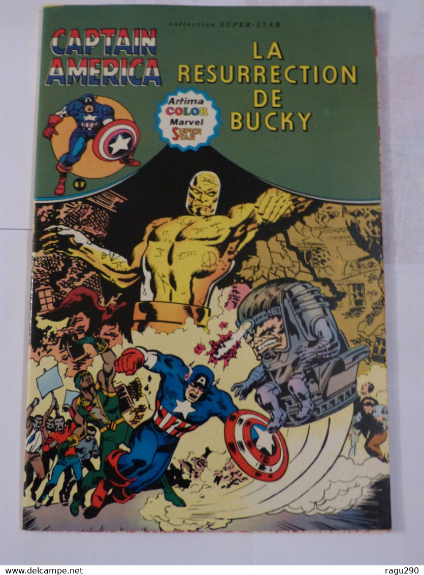 CAPTAIN AMERICA  -  LA RESURRECTION DE BUCKY   Edition ARTIMA - Captain America
