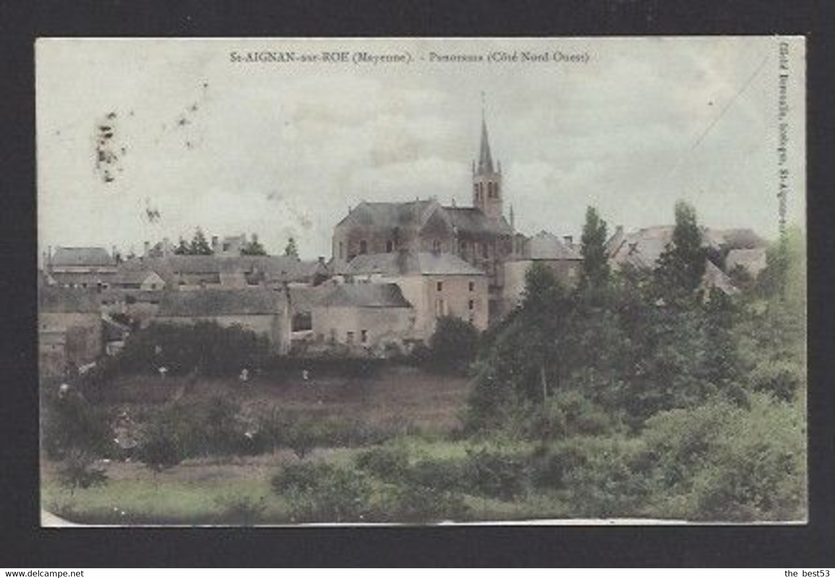 Saint Aignan Sur Roe  -  Panorama  Côté Nord Ouest - Saint Aignan Sur Rö