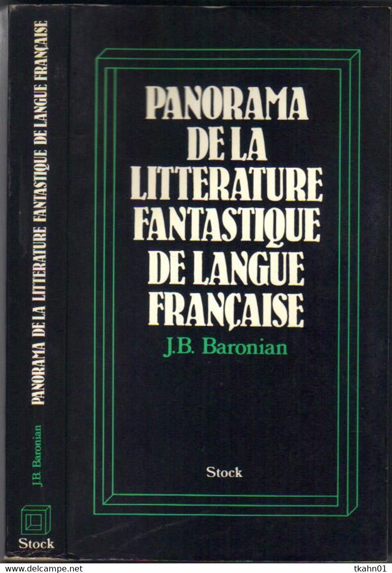 PANORAMA DE LA LITTERATURE FANTASTIQUE DE LANGUE FRANCAISE " J-B-BARONIAN " STOCK - Stock
