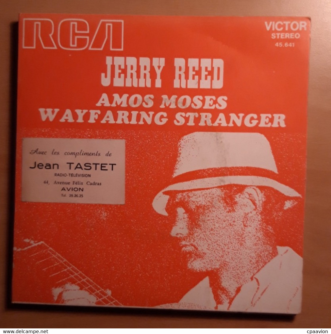 JERRY REED; AMOS MOSES, WAYFARING STRANGER - Country En Folk