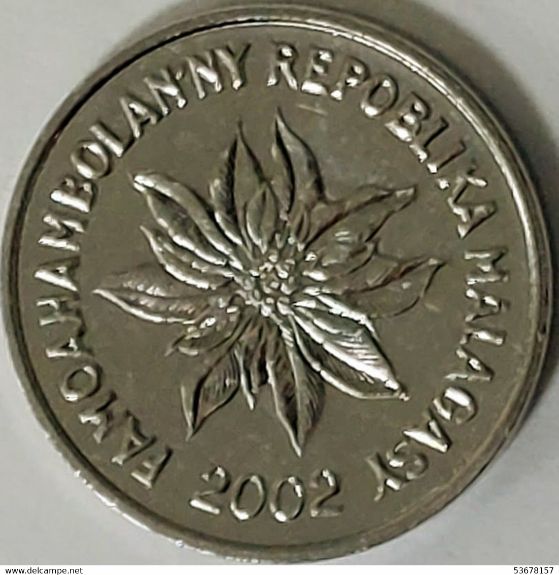 Madagascar - 1 Franc 2002, KM# 8 (#1504) - Madagascar