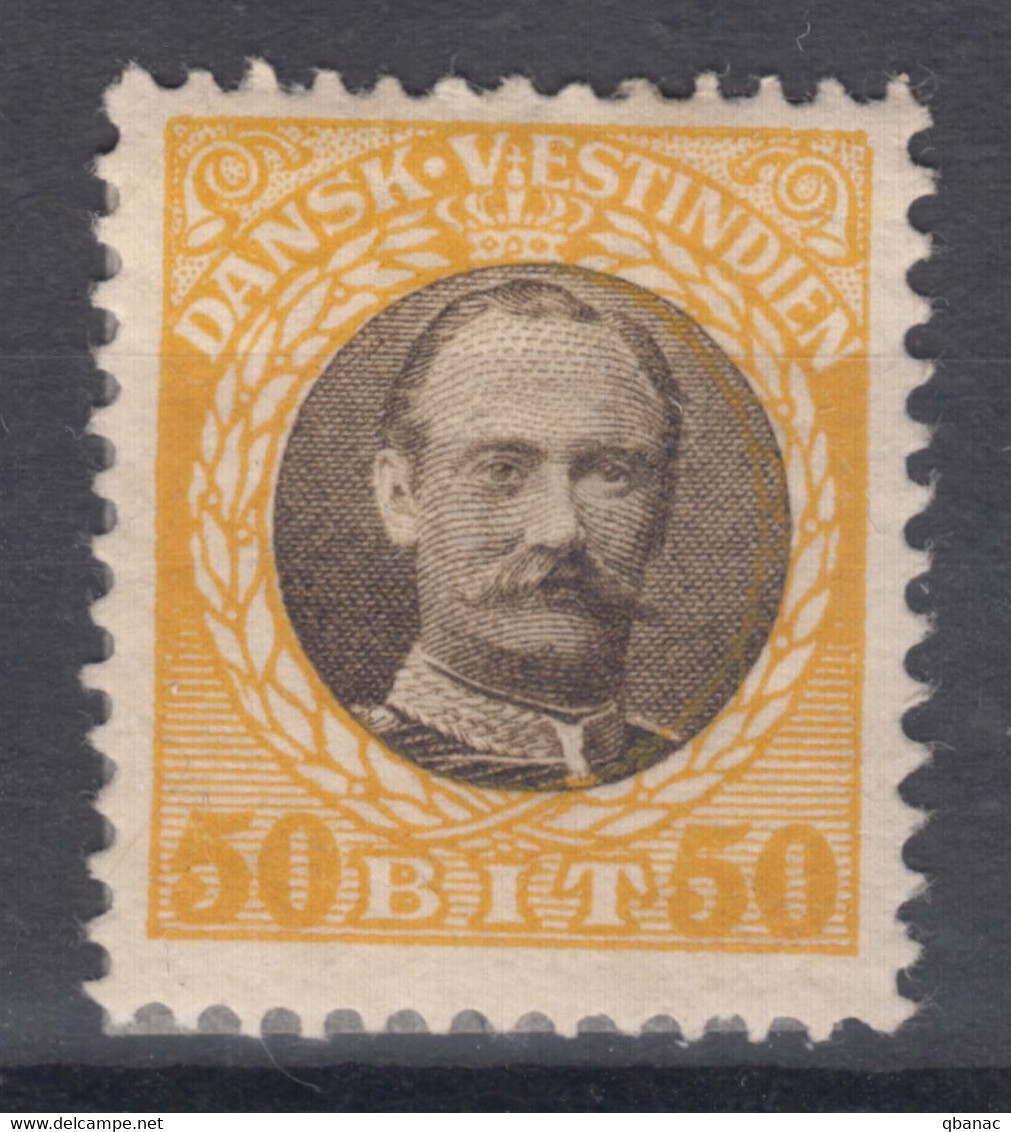 Denmark Danish Antilles (West India) 1907 Mi#48 Mint Hinged - Denmark (West Indies)