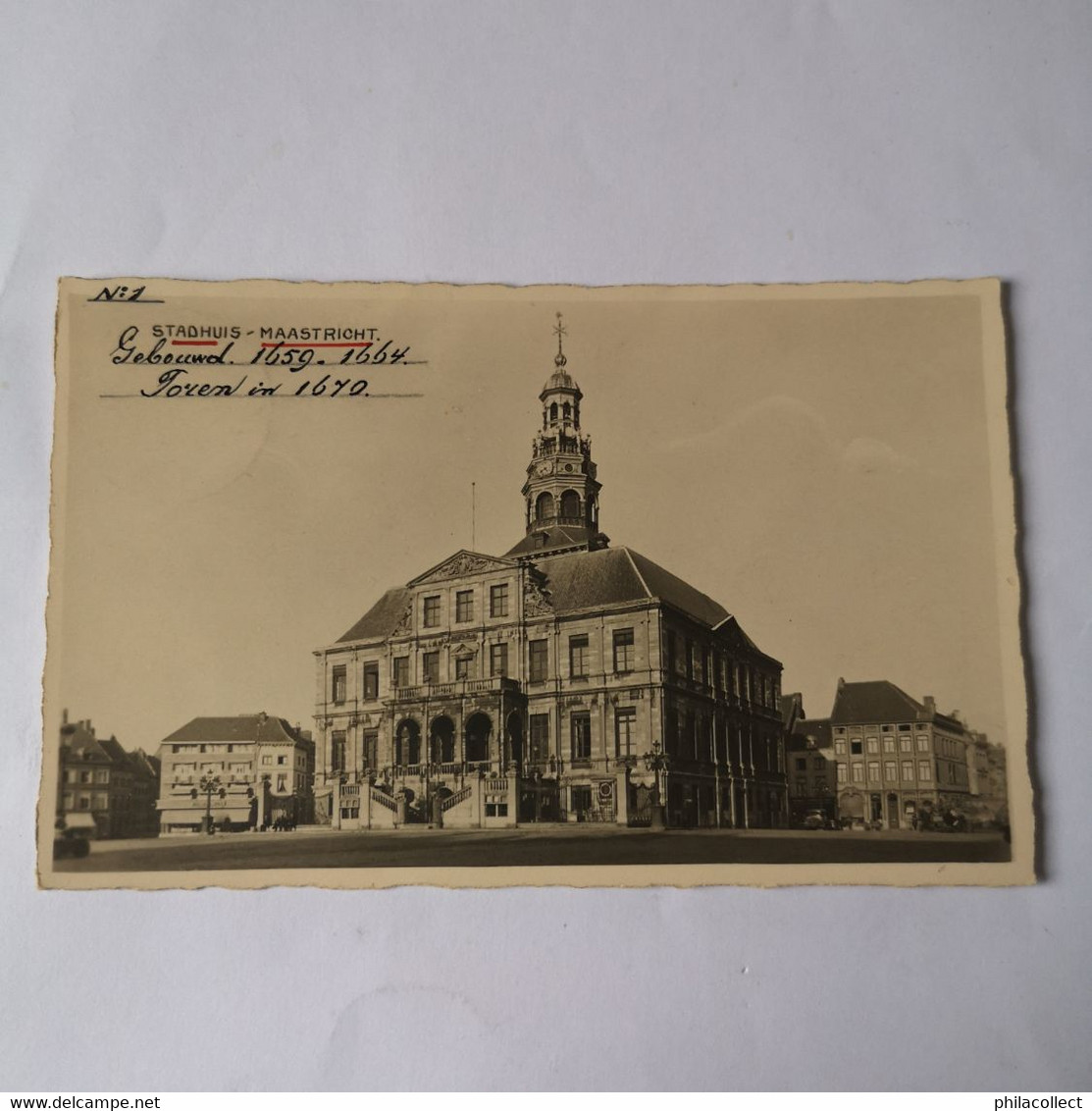 Maastricht // Stadhuis 1938 - Maastricht