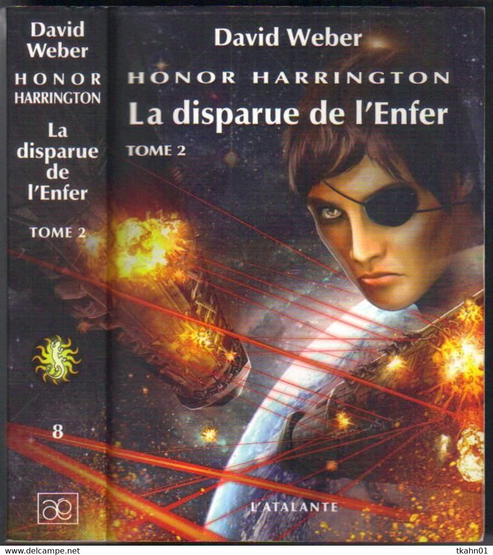 L'ATALANTE " LA DISPARUE DE L'ENFER- TOME 2 " HONOR-HARRINGTON DAVID-WERBER - L'Atalante