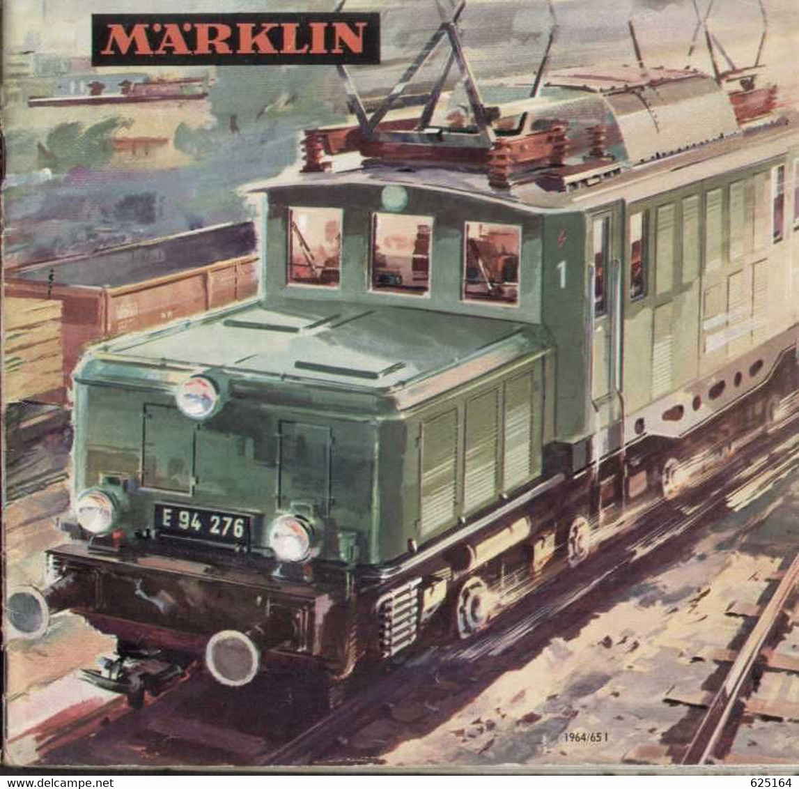 Catalogue MÄRKLIN 1964-65  Auf Italienisch - In Italiano - En Italien - Non Classés
