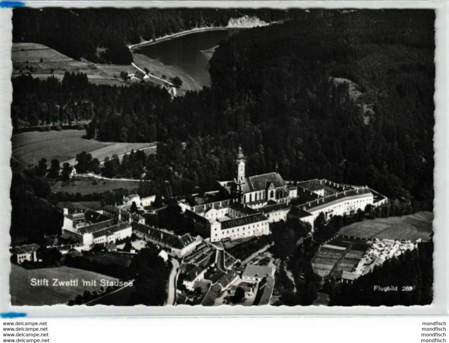 Stift Zwettl Mit Stausee - Luftbild - Zwettl