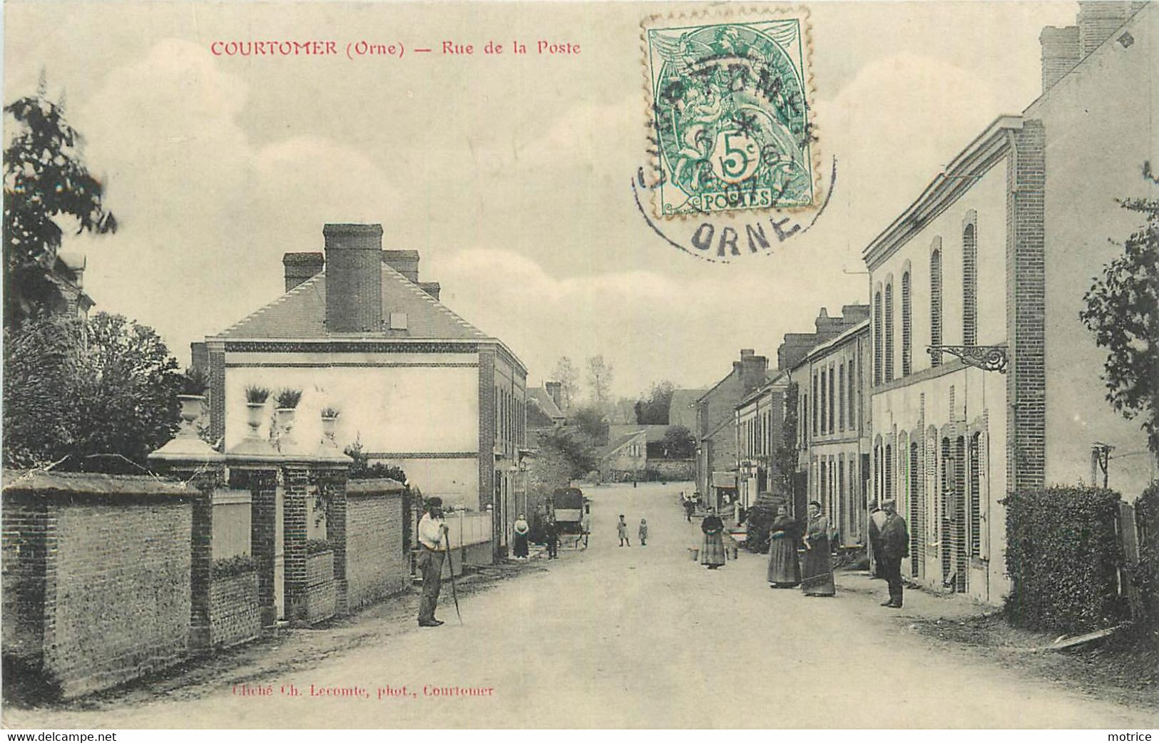 COURTOMER - Rue De La Poste. - Courtomer