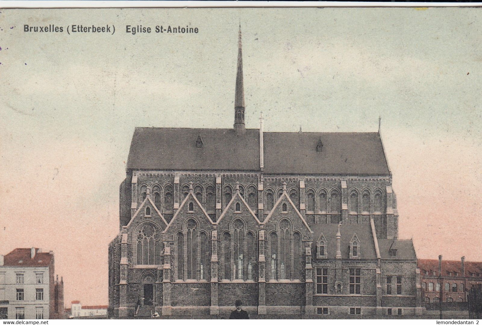 Etterbeek - Eglise St-Antoine - Couleur - Etterbeek