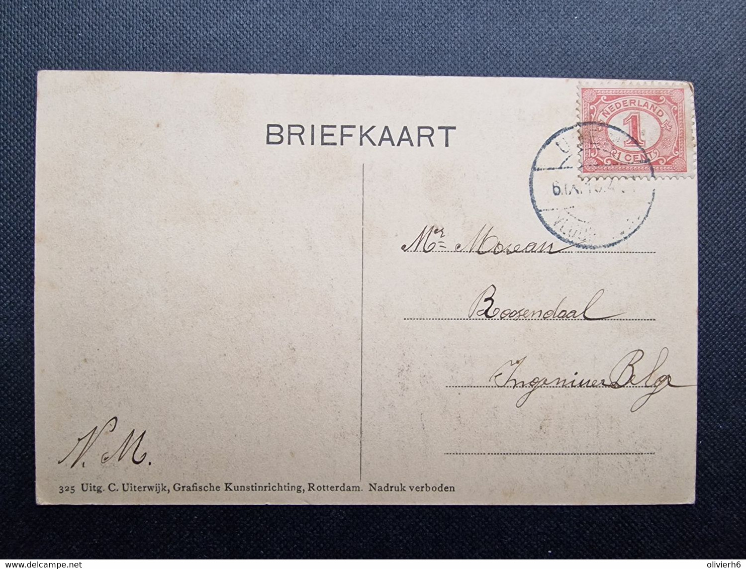 CP PAYS-BAS NEDERLAND (V1503) VLUCHTOORD UDEN (2 Vues) De R. K. Kerk - 1916 - Uden