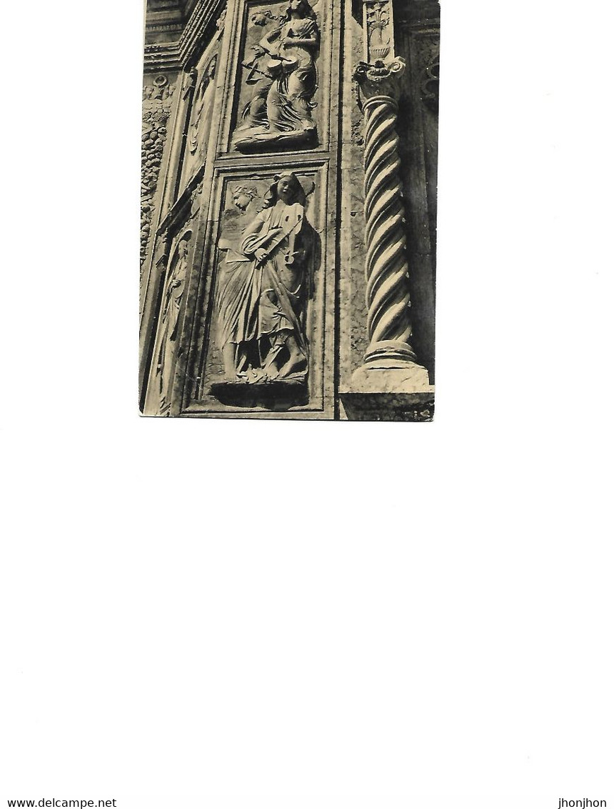 Italia - Postcard  Unused  -  Perugia - Sculptures By Agostino Di Duccio At The Oratorio Di S.Bernardino  - 2/scans - Sculptures