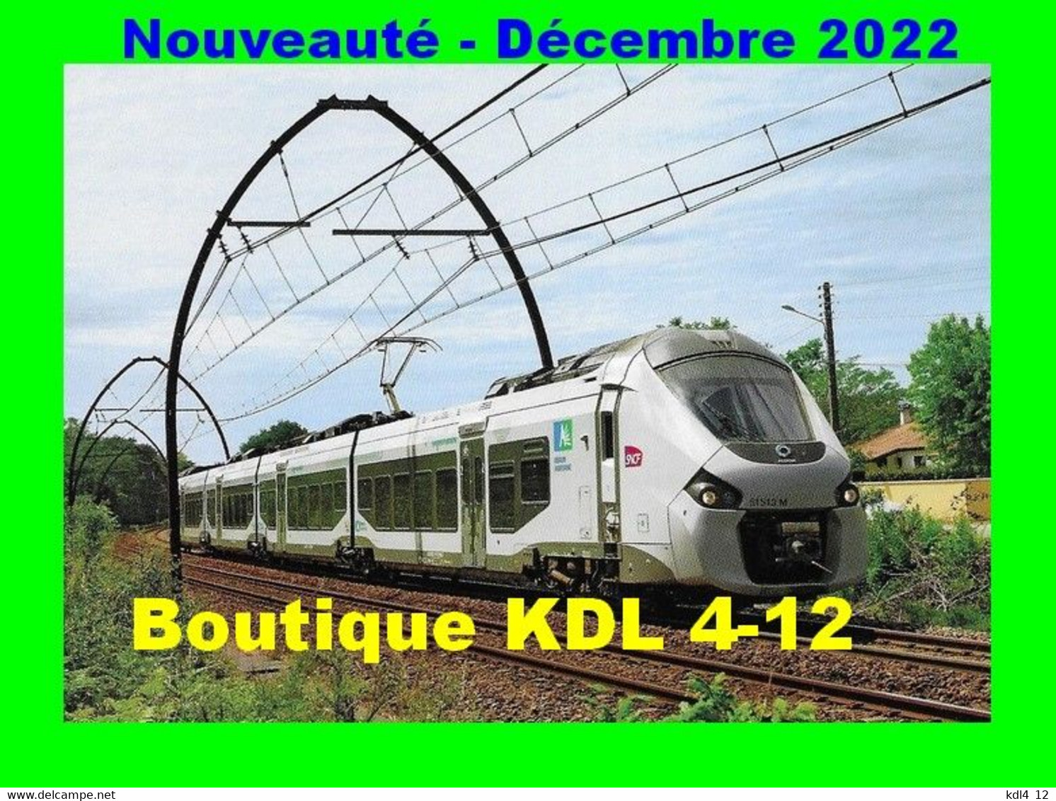 RU 2044 - Automotrice Z 51513 Vers SAINT-VINCENT-DE-TYROSSE - Landes - SNCF - Saint Vincent De Tyrosse