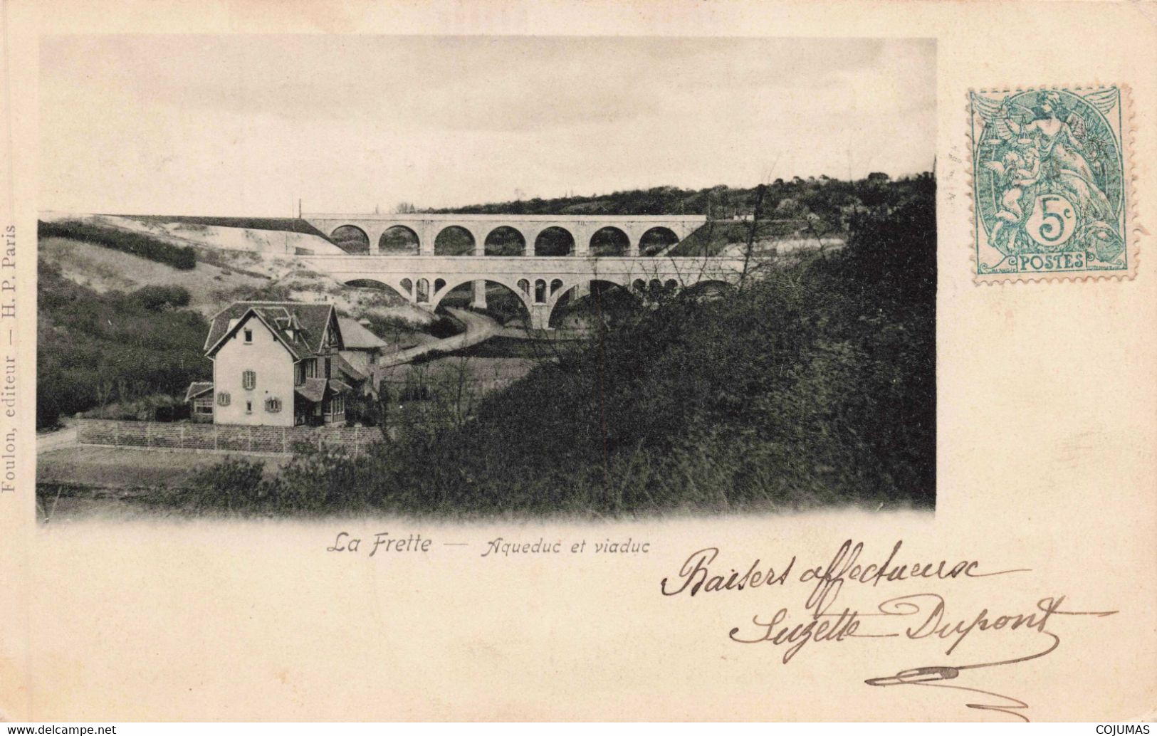 95 - LA FRETTE - S05467 - Aqueduc Et Viaduc - L1 - La Frette-sur-Seine