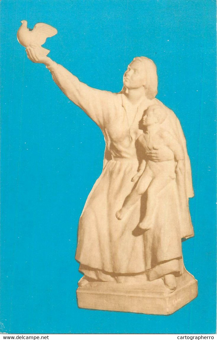 Fine Arts Postcard "Pace" Ion Jalea Sculpture - Sculptures