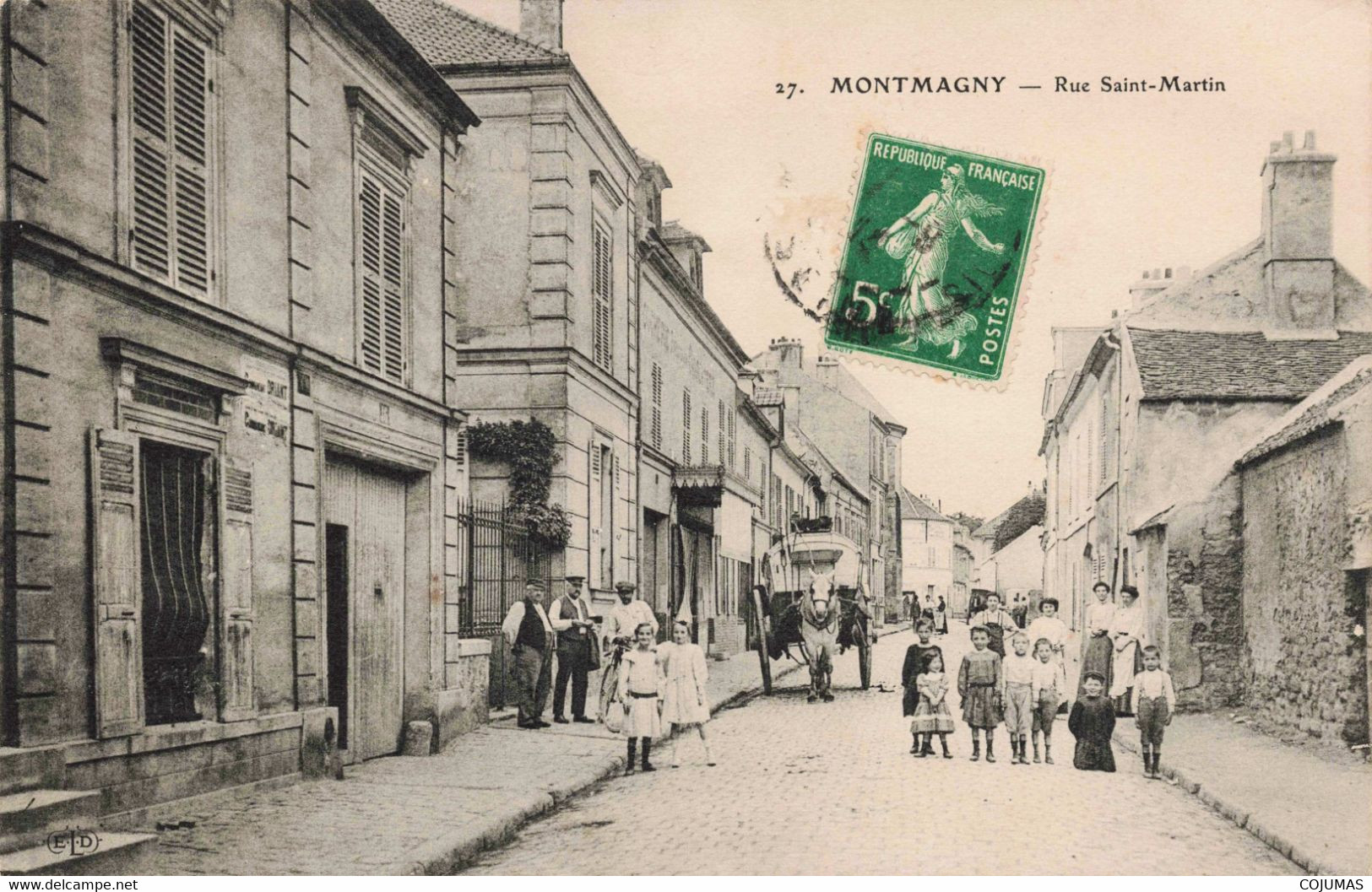 95 - MONTMAGNY - S05506 - Rue Saint Martin - L1 - Montmagny