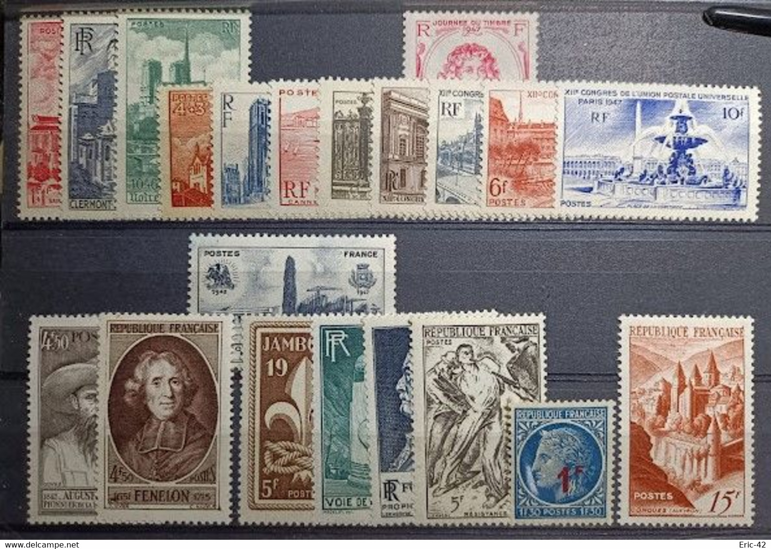 ANNEE 1947 COMPLETE NEUF** MNH - 1940-1949