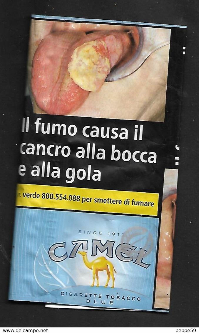Busta Di Tabacco (Vuota) - Camel Blu 2018 N.1 - Etiquettes