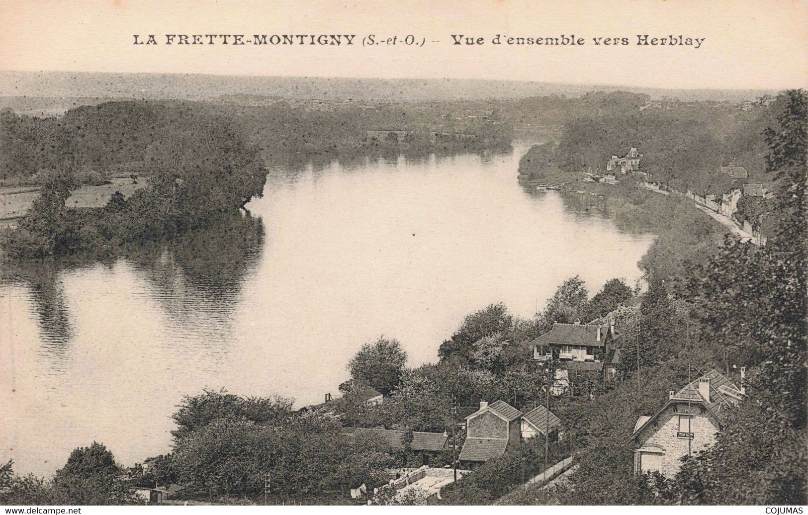 95 - LA FRETTE MONTIGNY - S05530 - Vue D'Ensemble Vers Herblay - L1 - La Frette-sur-Seine