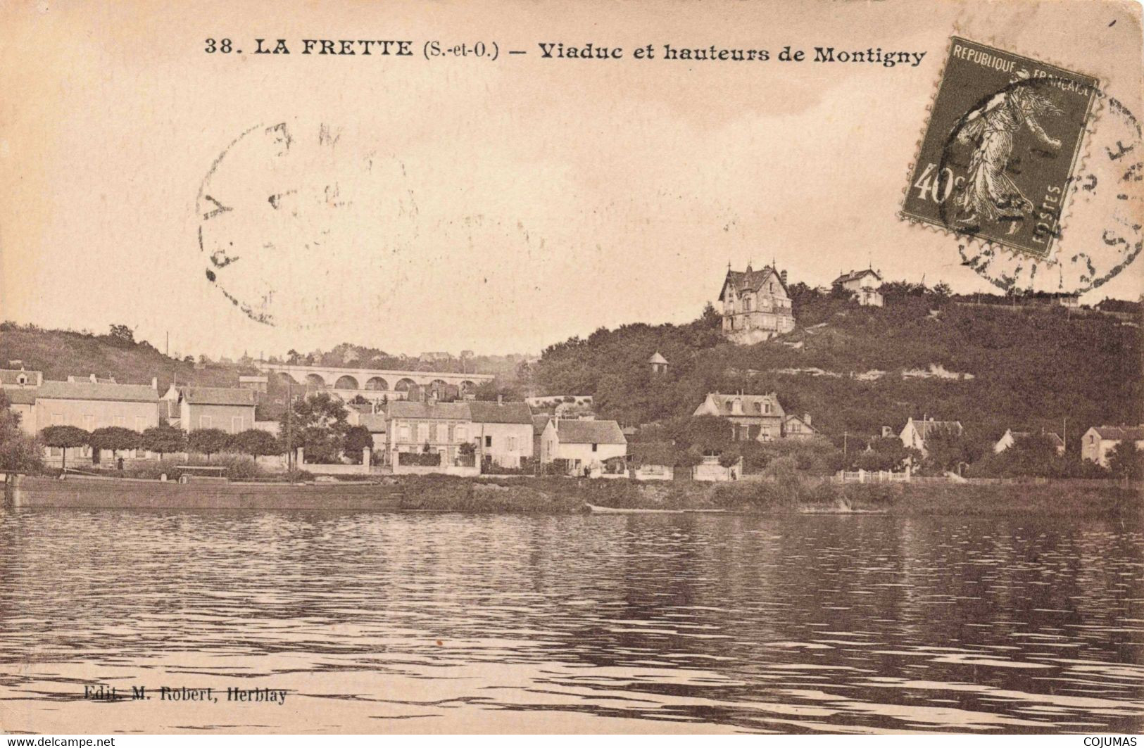 95 - LA FRETTE - S05532 - Viaduc Et Hauteurs De Montigny - L1 - La Frette-sur-Seine