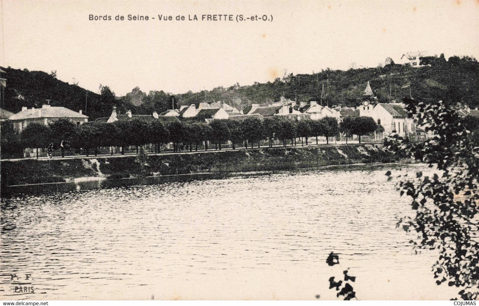 95 - LA FRETTE - S05535 - Les Bords De La Seine - Vue De La Frette - L1 - La Frette-sur-Seine