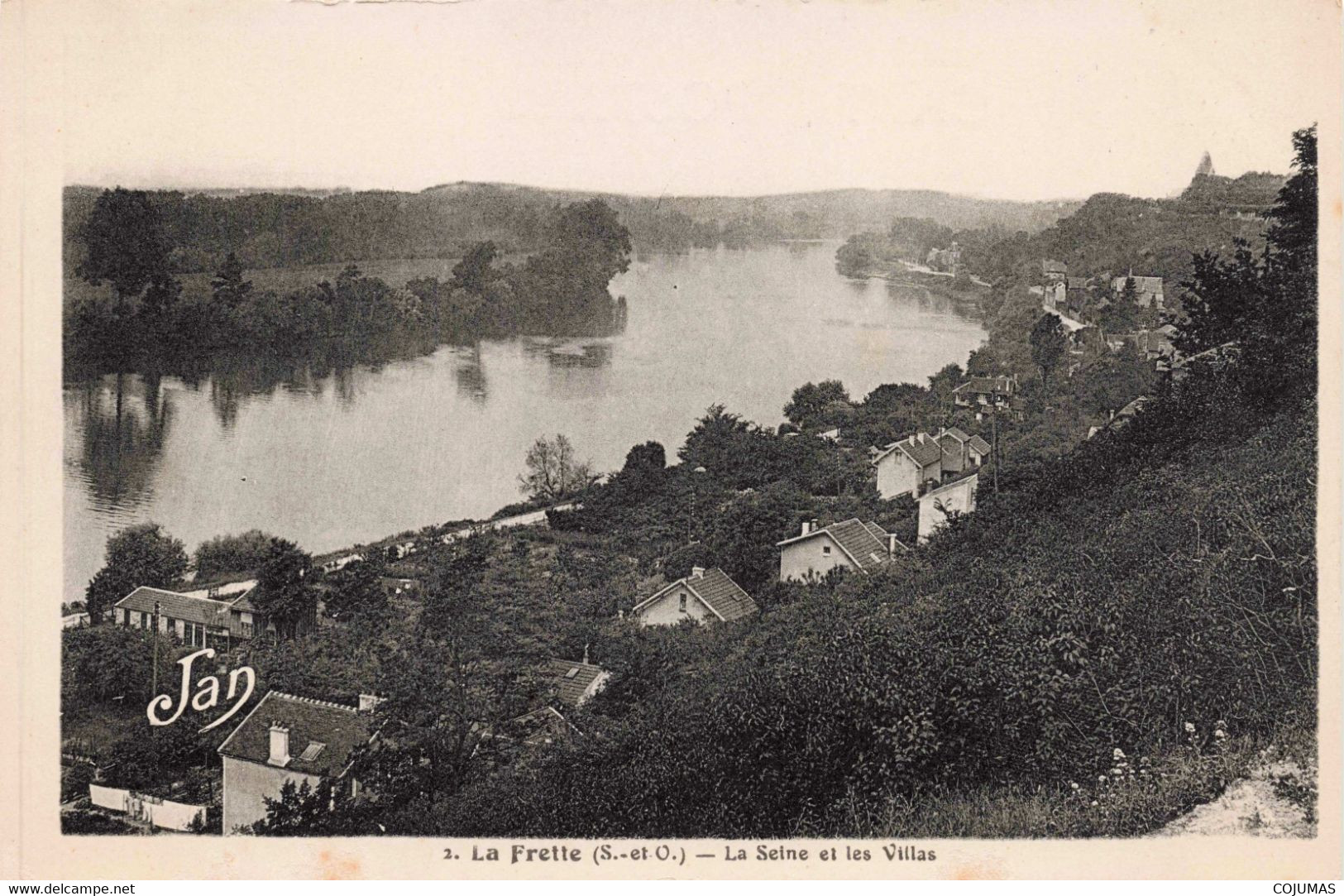 95 - LA FRETTE - S05536 - La Seine Et Les Villas - L1 - La Frette-sur-Seine