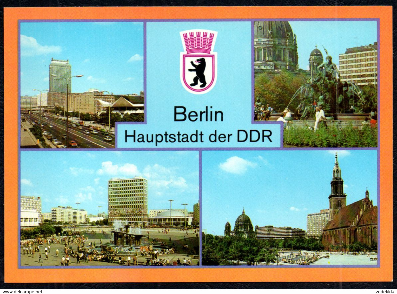 G0857 - TOP Berlin - Hauptstadt Der DDR - Bild Und Heimat Reichenbach - Koepenick