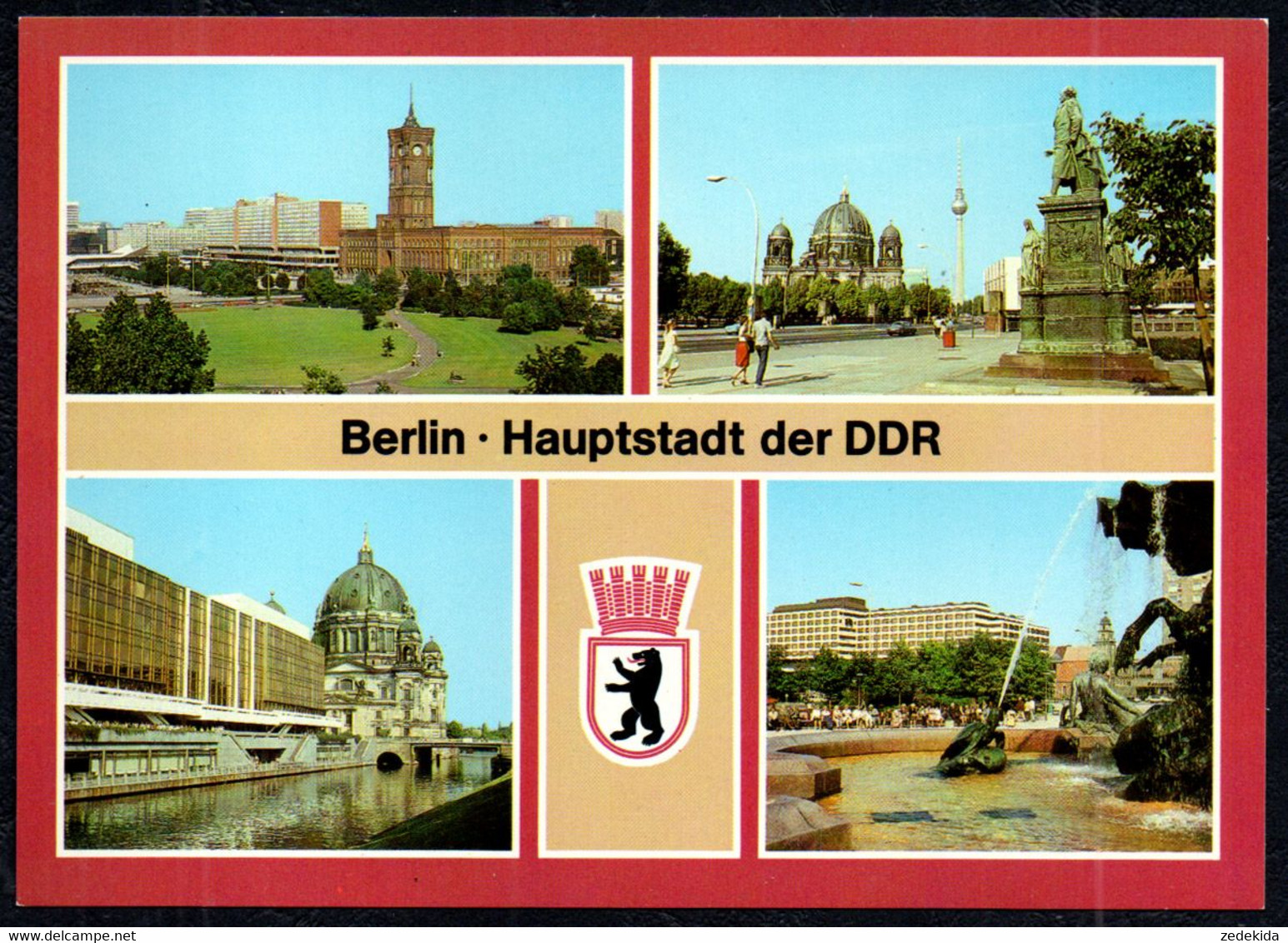 G0860 - TOP Berlin - Hauptstadt Der DDR - Bild Und Heimat Reichenbach - Köpenick