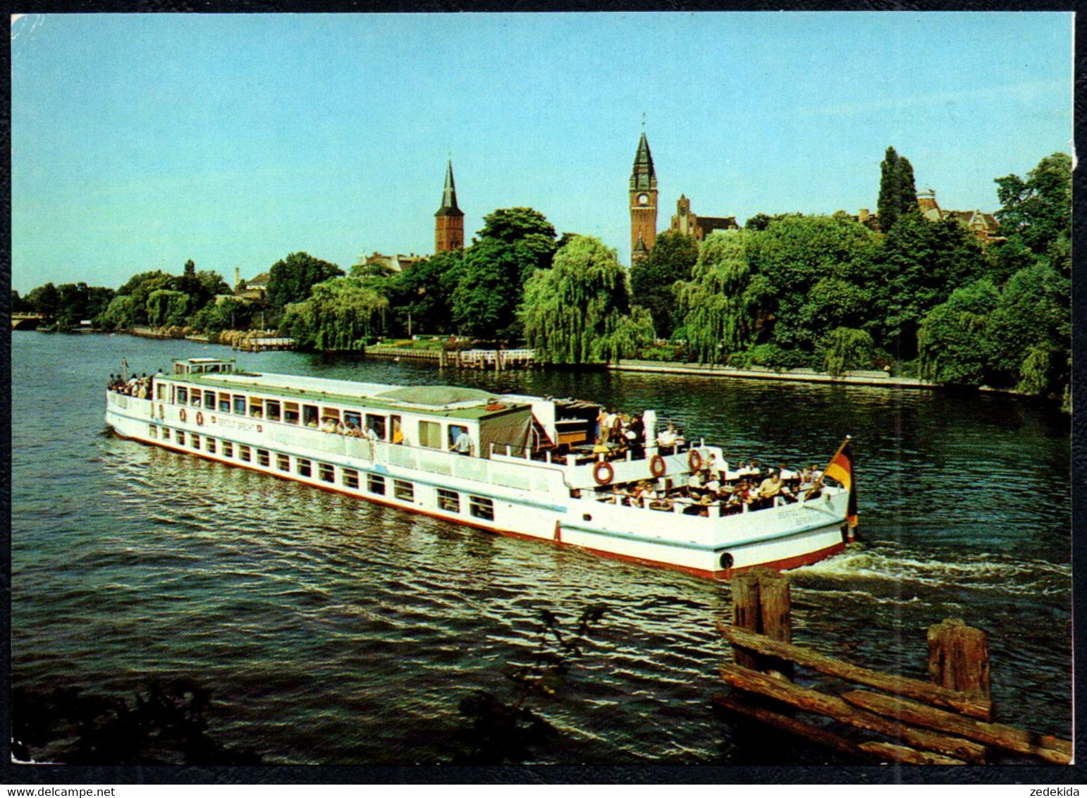 G0870 - Berlin Köpenick - Fahrgastschiff Berthold Brecht - Bild Und Heimat Reichenbach - Koepenick