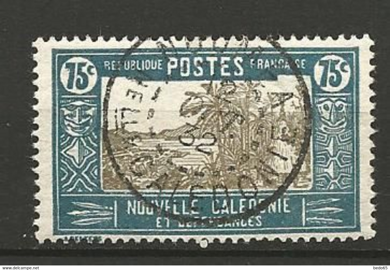 NOUVELLE CALEDONIE N° 152 CACHET NOUMEA - Usati