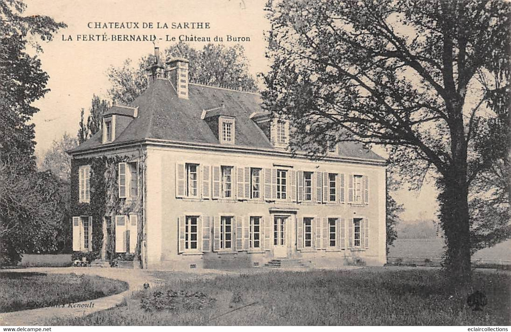 La Ferté Bernard        72       Château Du Buron         (voir Scan) - La Ferte Bernard