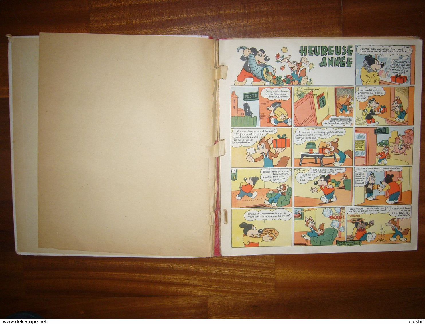 Les Aventures De Placid Et Muzo - Lot Composé Par La Série Des Numéros 3 à 11 - Editions Vaillant 1952 - 1962 - Pif - Autres