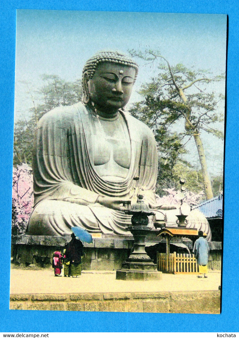 TW166, Statue De Bouddha, Temple Kôtoku-in Kamakura, GF, Non Circulée - Autres & Non Classés