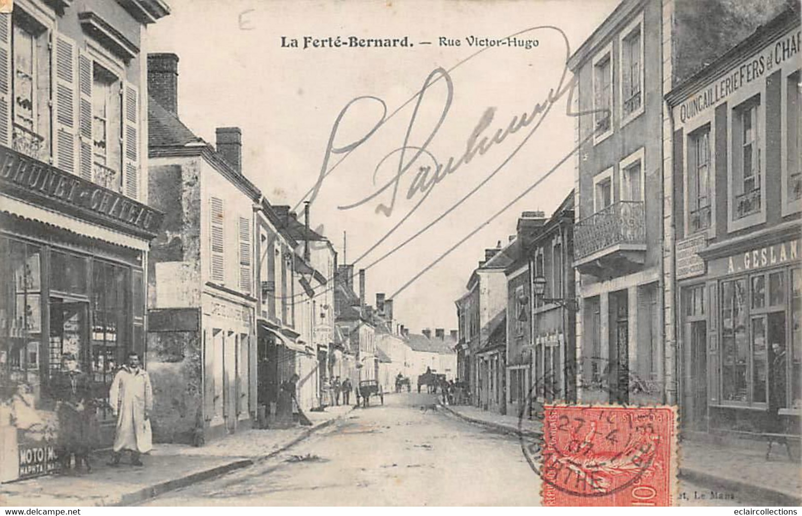 La Ferté Bernard         72        Rue Victor Hugo . Commerces              (voir Scan) - La Ferte Bernard