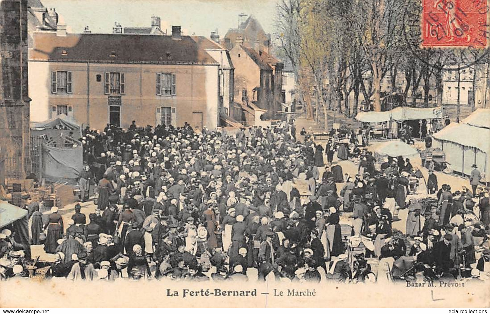 La Ferté Bernard         72        Le Marché                     (voir Scan) - La Ferte Bernard