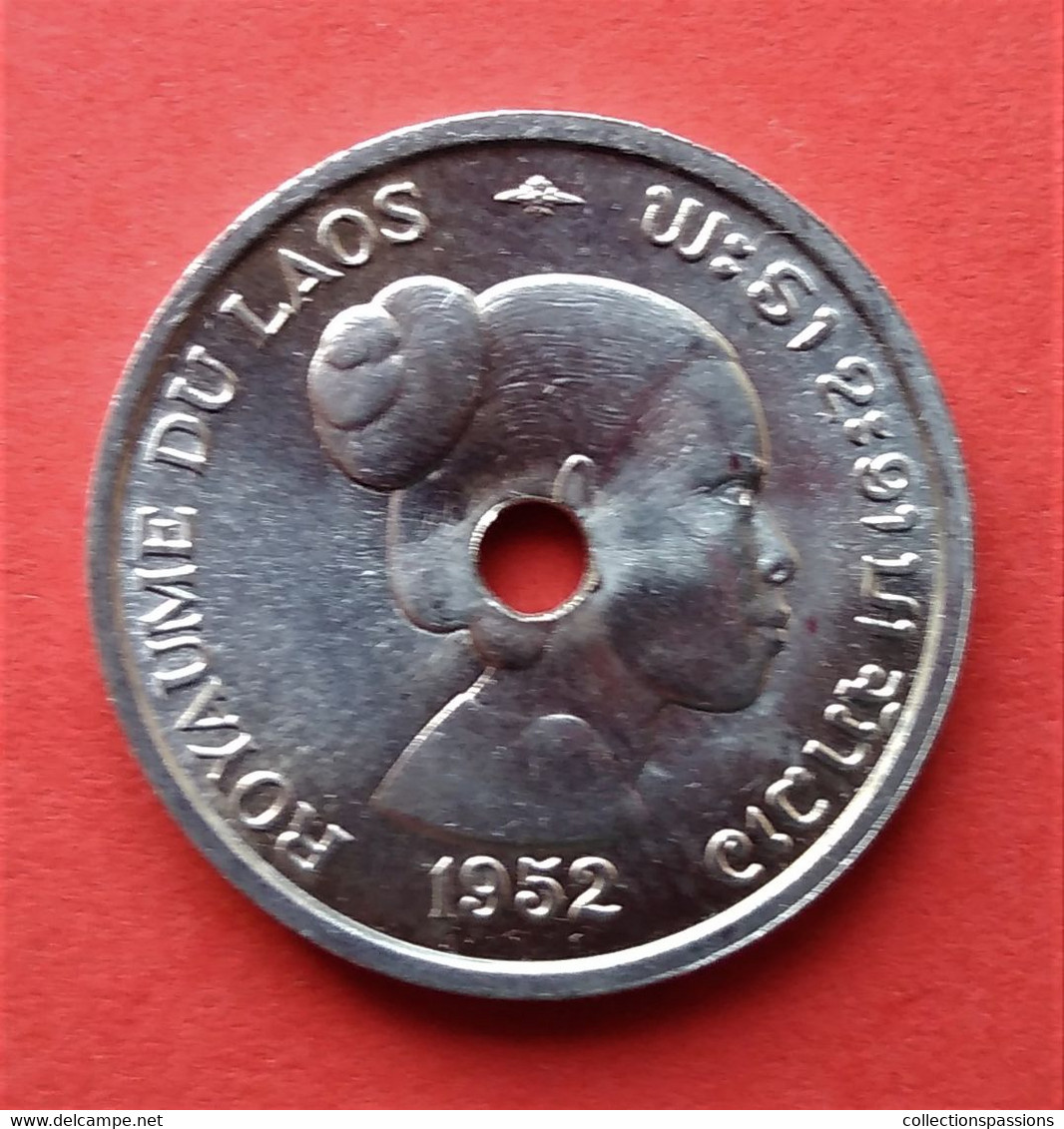 - LAOS - 10 Cents - 1952 - SUP - - Laos