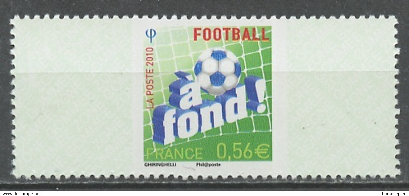 CMF Afrique Du Sud - France - Frankreich 2010 Y&T N°RP1 - Michel N°4938 *** - 0,56€+0,56€ Football - 2010 – Afrique Du Sud