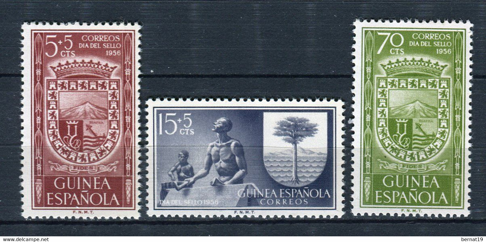 Guinea Española 1956. Edifil 362-4 X 2 ** MNH - Guinea Española