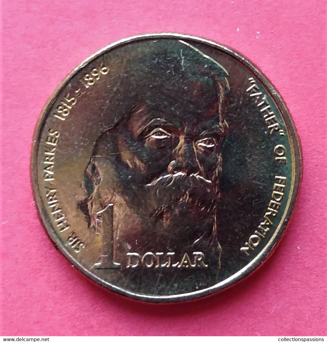 - AUSTRALIE - 1 Dollar - 1996 - Henry Parkes - - Dollar