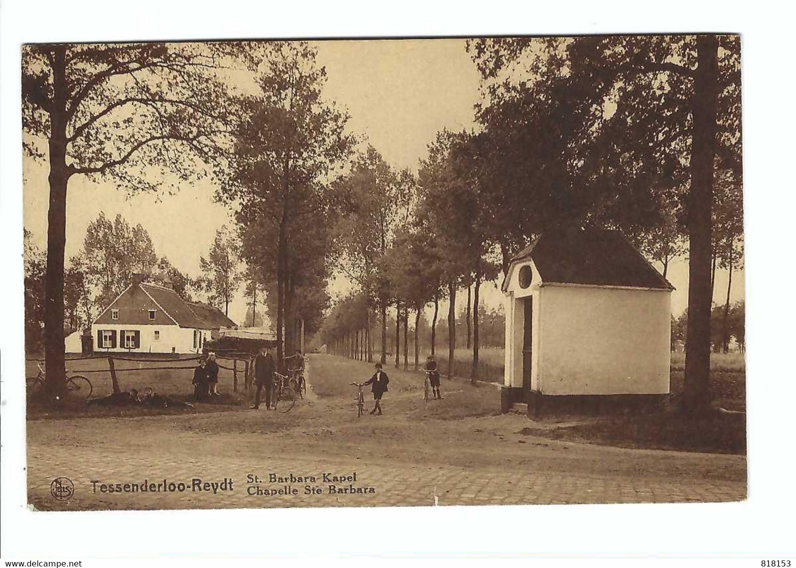 Tessenderlo  Tessenderloo-Reydt  St.Barbara Kapel  Chapelle Ste Barbara 1928 - Tessenderlo