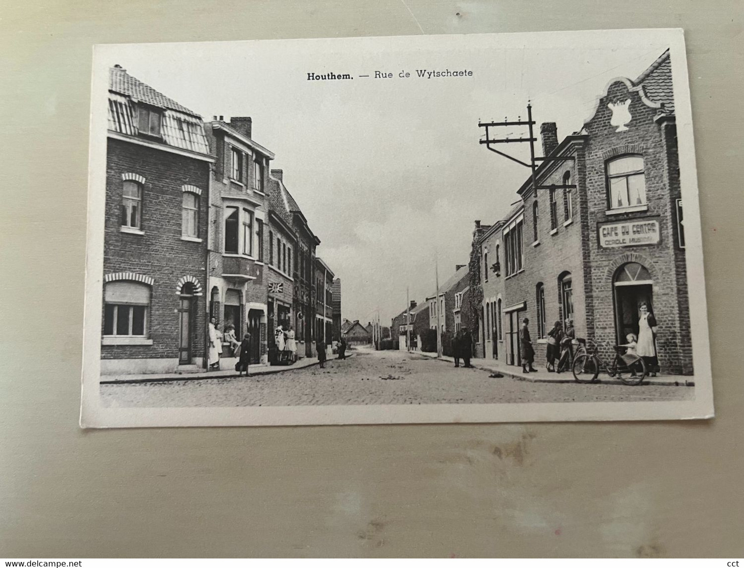 Houthem  Comines   Rue De Wytschaete     (Café De Centre) - Comines-Warneton - Komen-Waasten