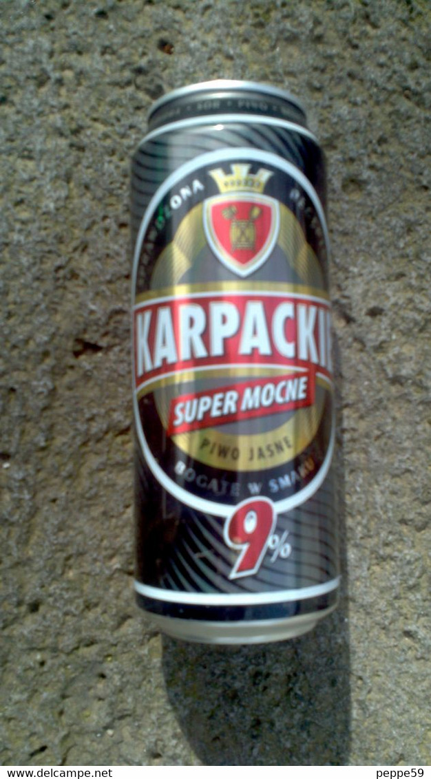 Lattina Italia - Birra Karpackie  - 50 Cl - ( Vuota ) - Cans