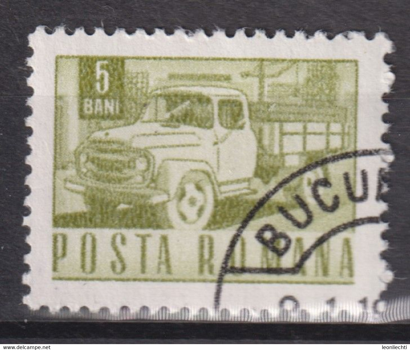 1968 Rumänien,  Mi:RO 2639° /  Yt:RO 2345° " Carpati " Lastautomobil, Transport - Verkehr - Trucks