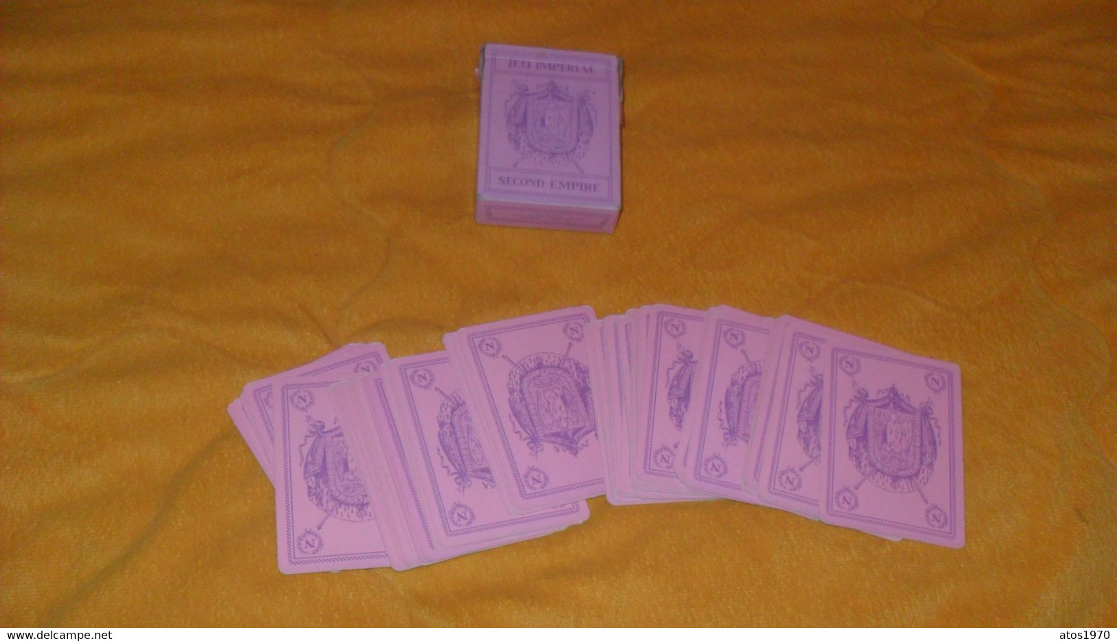 JEU DE CARTES ...NAPOLEON III JEU IMPERIAL SECOND EMPIRE..EDITIONS J.C. DUSSERRE.. - 54 Cards