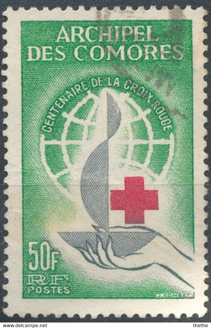 COMORES - Centenaire De La Croix Rouge - Used Stamps