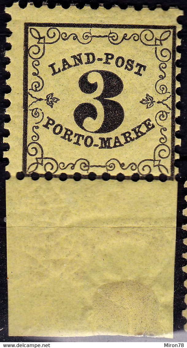 Stamp Baden 1862 3kr Mint Lot58 - Nuevos