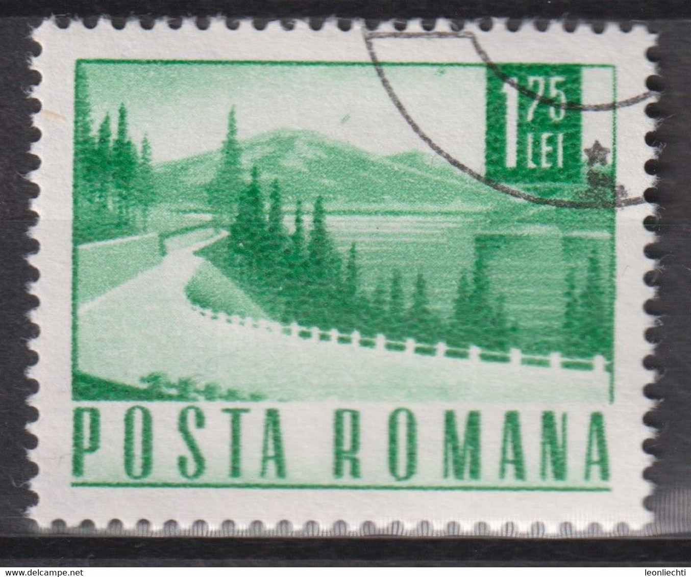 1968 Rumänien,  Mi:RO 2650° /  Yt:RO 2359°  Autobahn - Sonstige (Land)