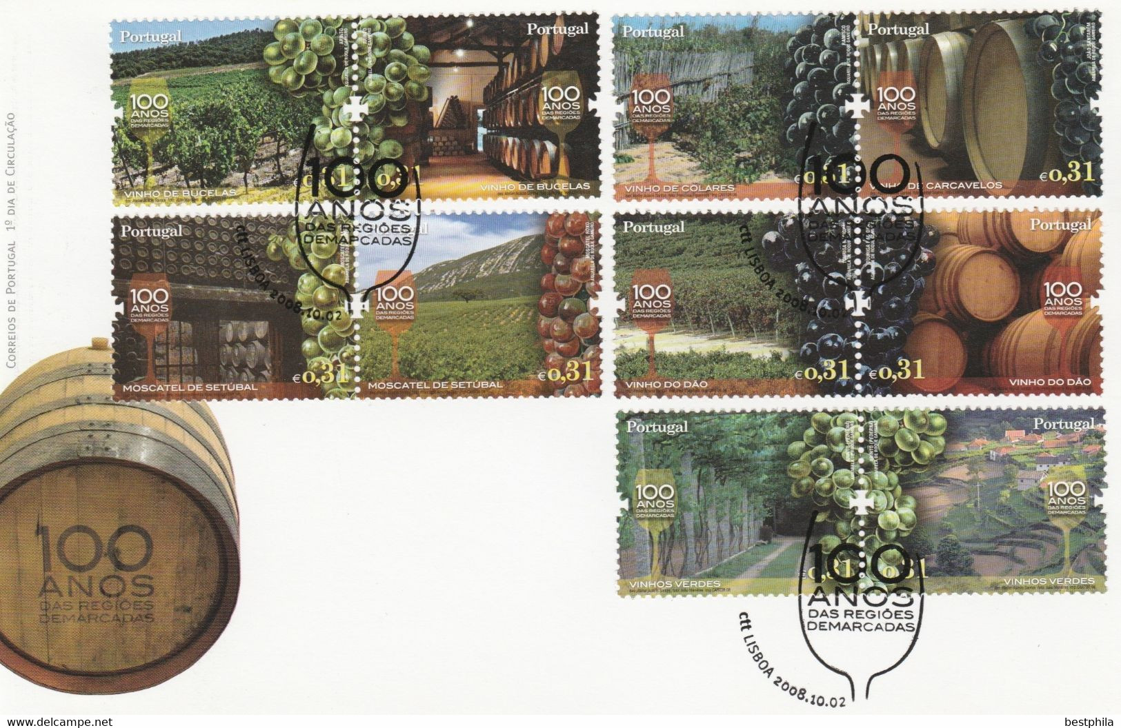 Portugal - 2008 - There are 5 Different of FDC in the Special Book - (See 7 Scan) - It looks so clean