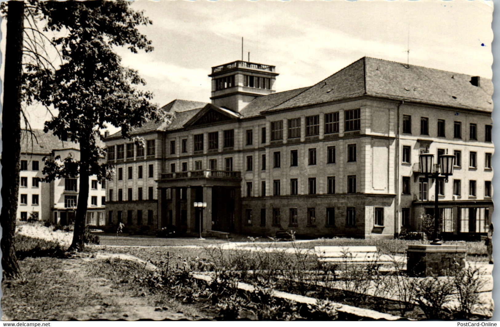 41268 - Deutschland - Bad Berka , Klinik , Haupteingang Mit Verwaltung - Gelaufen - Bad Berka