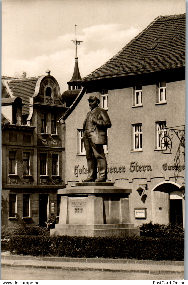 41275 - Deutschland - Eisleben , Lutherstadt , Lenindenkmal , Hotel Goldener Stern - Nicht Gelaufen - Eisleben