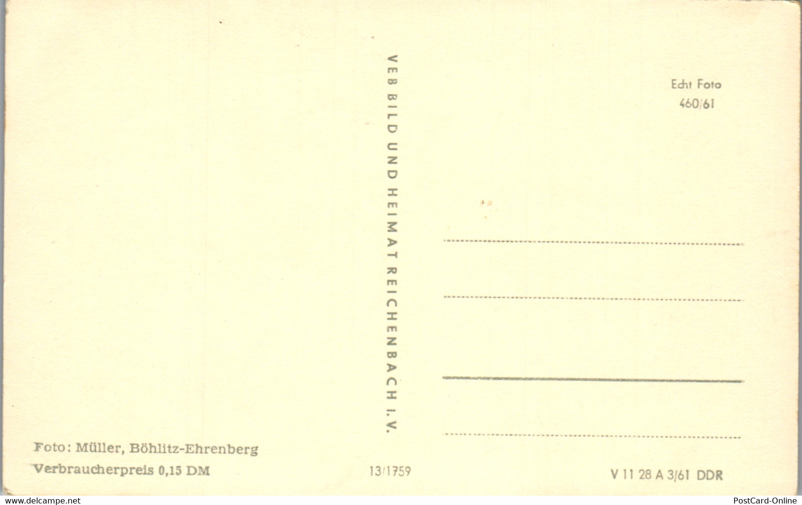 41278 - Deutschland - Dahlen , Krs. Oschatz , Bahnhofstraße , Marktplatz , Georgi Dimitroff - Nicht Gelaufen - Dahlen