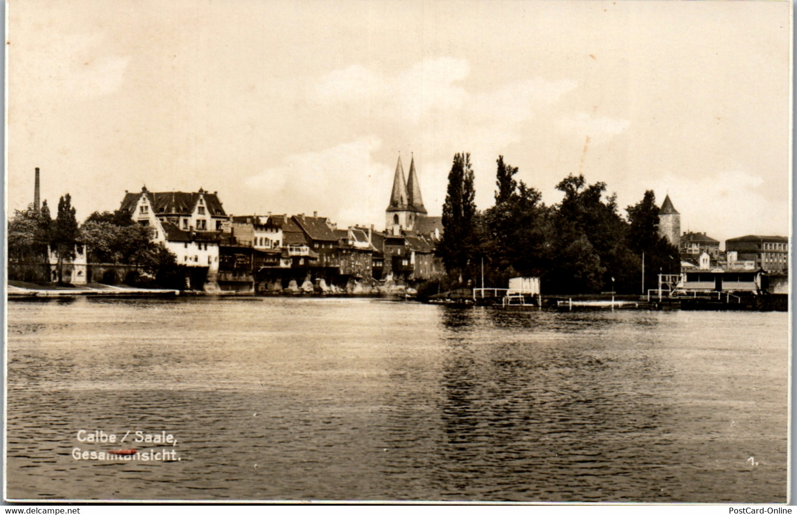 41304 - Deutschland - Calbe , Saale , Gesamtansicht - Nicht Gelaufen - Bernburg (Saale)